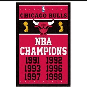 NBA Chicago Bulls - Champions 13 Poster